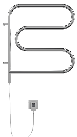 Электро 25 F-обр 600х600 поворотный Полотенцесушитель TERMINUS Химки - фото 2