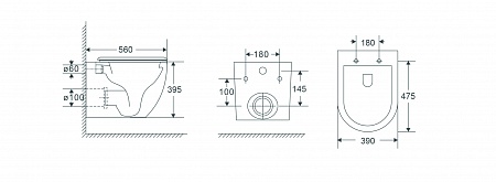 Подвесной унитаз безободковый Terminus Енисей Monolit 560х390 белый Химки - фото 8 Подвесной унитаз безободковый Terminus Енисей Monolit 560х390 белый Химки - фото 8